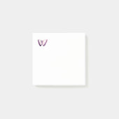 Butterfly-Muster Postit-Notizen Post-it Klebezettel (Vorderseite)