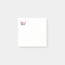 Butterfly-Muster Postit-Notizen Post-it Klebezettel
