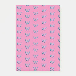 Butterfly-Muster Postit-Notizen Post-it Klebezettel