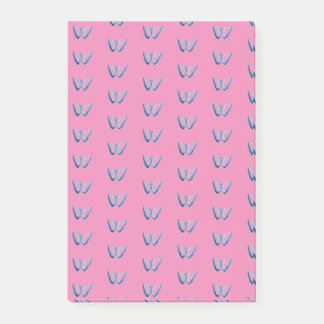 Butterfly-Muster Postit-Notizen Post-it Klebezettel