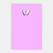 Butterfly-Muster Postit-Notizen Post-it Klebezettel (Vorderseite)