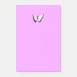 Butterfly-Muster Postit-Notizen Post-it Klebezettel