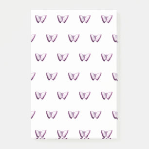 Butterfly-Muster Postit-Notizen Post-it Klebezettel