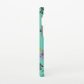 Butterfly-Muster-Textur Samsung Galaxy Hülle (Linke Seite)