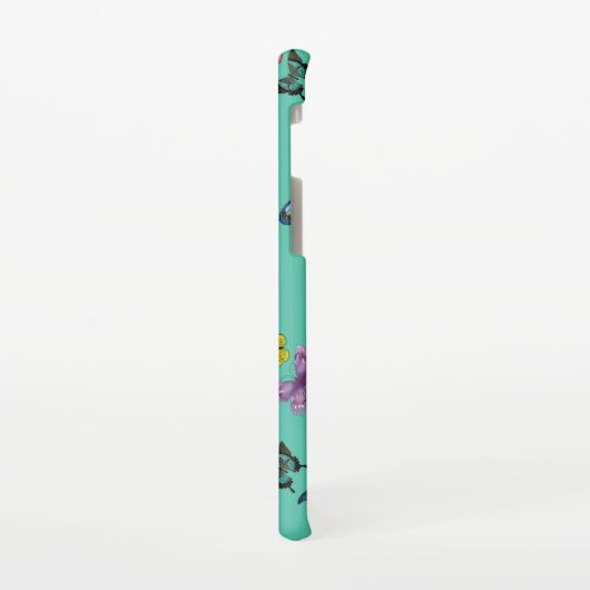 Butterfly-Muster-Textur Samsung Galaxy Hülle (Linke Seite)