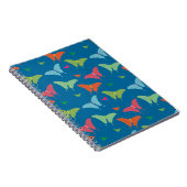 Butterfly-MusterNotebook Notizblock (Rechte Seite)