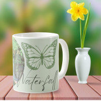 Butterfly 'n Wasserfall Tasse