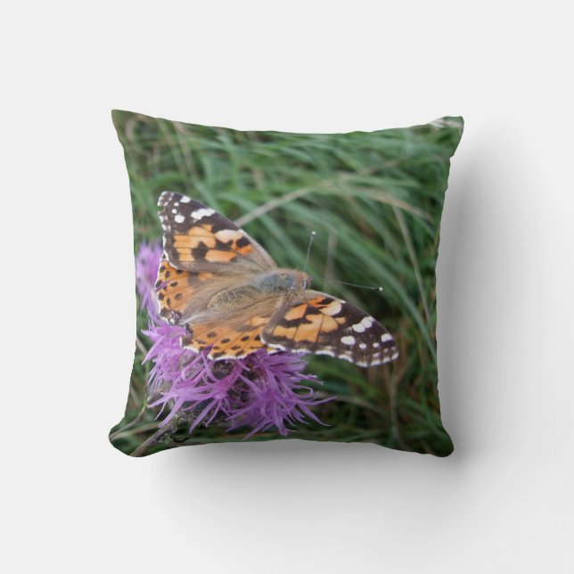 Butterfly Nature Pillow Kissen (Vorderseite)