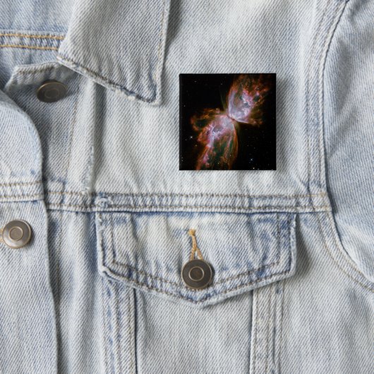 Butterfly-Nebel Celestial Space Foto Button (Beispiel)