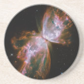 Butterfly-Nebel Sandstein Untersetzer (Vorne)