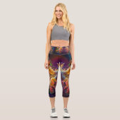 Butterfly nebula capri leggings (Vorderseite)