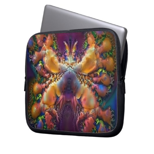 Butterfly nebula laptopschutzhülle (Vorderseite Links)