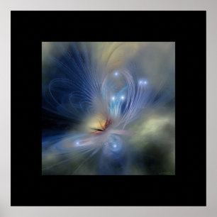 BUTTERFLY NEBULA PRINT POSTER