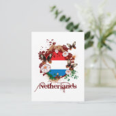 Butterfly Niederlande Postkarte (Stehend Vorderseite)