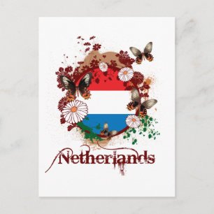 Butterfly Niederlande Postkarte