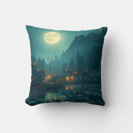 Butterfly Night & Tropical Island Veranstaltungski Kissen