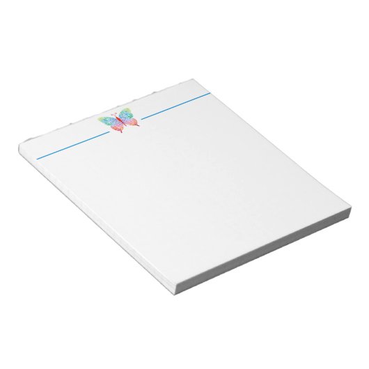 Butterfly Note Pad Notizblock (angewinkelt)