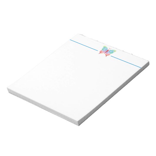 Butterfly Note Pad Notizblock (Rotiert)