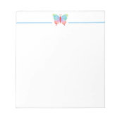 Butterfly Note Pad Notizblock (Vorderseite)
