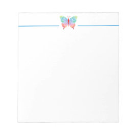 Butterfly Note Pad Notizblock