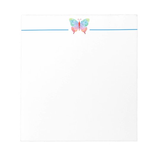 Butterfly Note Pad Notizblock (Vorderseite)