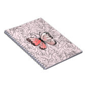 Butterfly-Notebook Notizblock (Rechte Seite)
