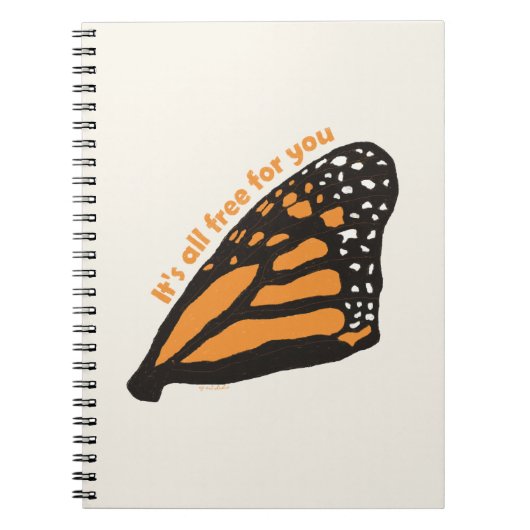 butterfly notizblock (Vorderseite)