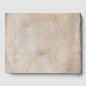 Butterfly on a Puff Flower Memorial Service Gästebuch (Rückseite)