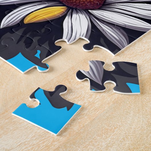 Butterfly on Daisis - Puzzle (Seite)