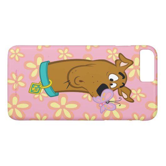 Butterfly On Scooby-Doo's Nose Case-Mate iPhone Hülle (Rückseite (Horizontal))