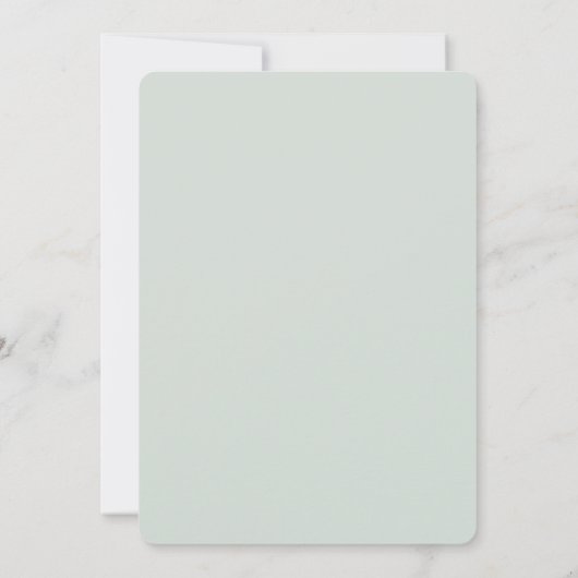 Butterfly on Way Boho Baby Shower Einladung (Rückseite)