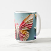 Butterfly Origami Kaffeetasse (VorderseiteRechts)