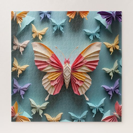 Butterfly Origami Puzzle (Vertikal)