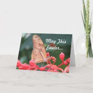 Butterfly-Ostergruss Feiertagskarte