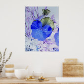 Butterfly Pansy Poster (Küche)