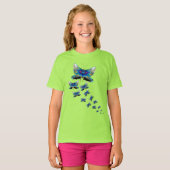 Butterfly Parade - Color in Motion T-Shirt (Vorne ganz)