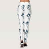Butterfly Parade Leggings Vivid Blue Flight (Rückseite)
