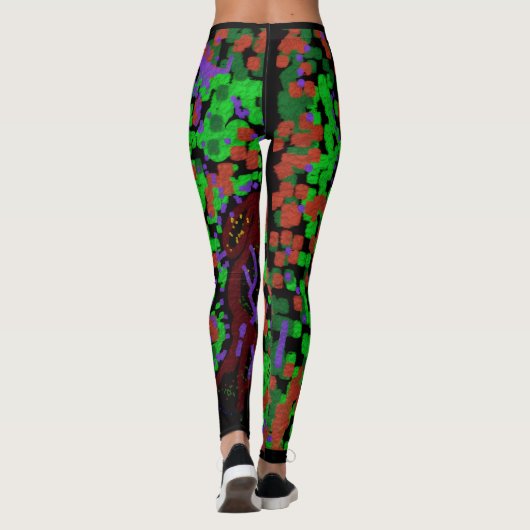 Butterfly Paradise Leggings (Rückseite)