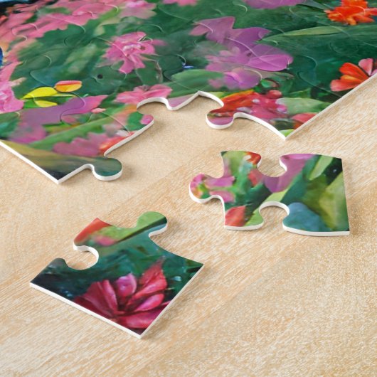 Butterfly Park 2 Bold und Beautiful Jigsaw Puzzle (Seite)