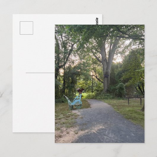 Butterfly Park 2 Postkarte (Vorne/Hinten)