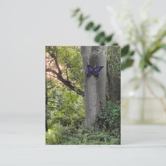 Butterfly Park Postkarte (Stehend Vorderseite)