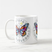 Butterfly Pastel Kaffeetasse (Links)