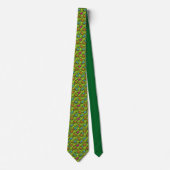 Butterfly Pattern Custom Necktie Krawatte (Vorderseite)