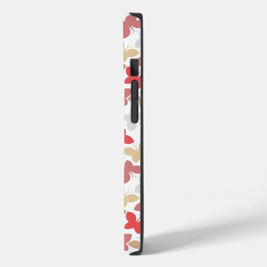 Butterfly Pattern Pastell Case-Mate iPhone Hülle (Rückseite / Links)