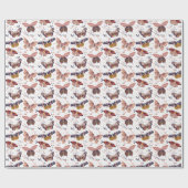 Butterfly-Patternpapier Geschenkpapier (Flach)