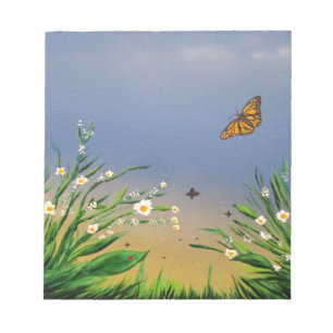 Butterfly Peace Notizblock