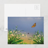 Butterfly Peace Postkarte (Vorne/Hinten)
