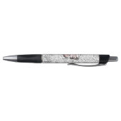 Butterfly Pen mit Rose Kugelschreiber (Unterseite)