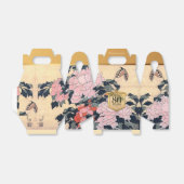 Butterfly Peonies 80. Geburtstag Danke GFB Geschenkschachtel (Ungefaltet)