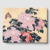 Butterfly Peonies 80. Geburtstagsfeier HCGB Gästebuch (Rückseite)